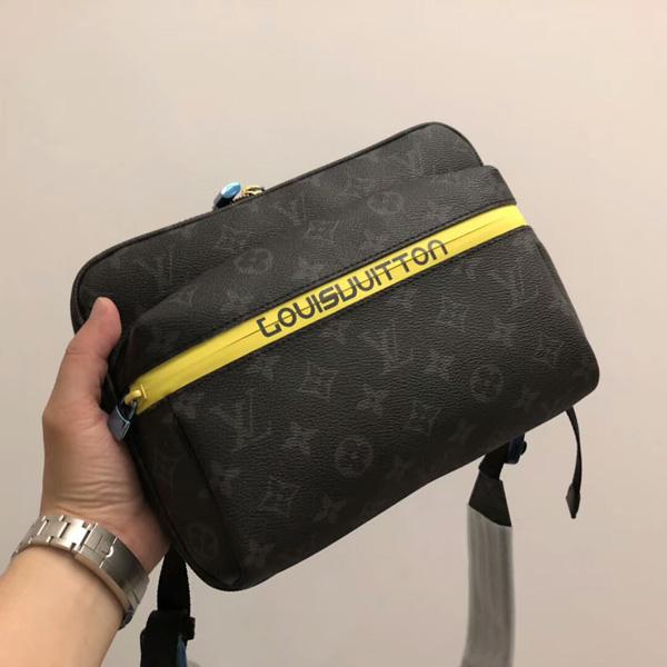 超入手困難/キムジョーンズ☆2018SS Louis vuitton ルイヴィトンスーパーコピー メッセンジャー M43844